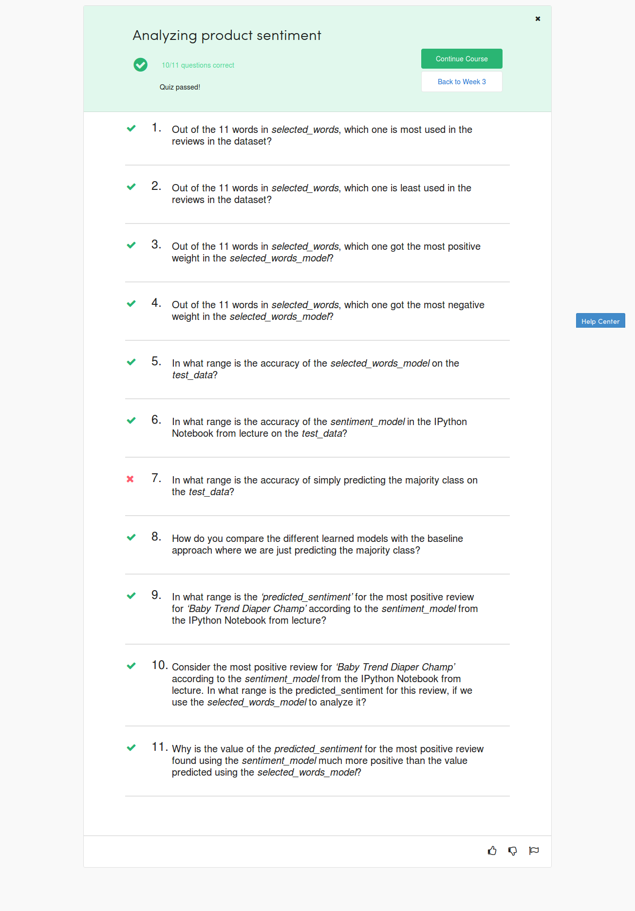 Machine Learning Specialization Course 1 - Assignment 3 Try 3 Feedback