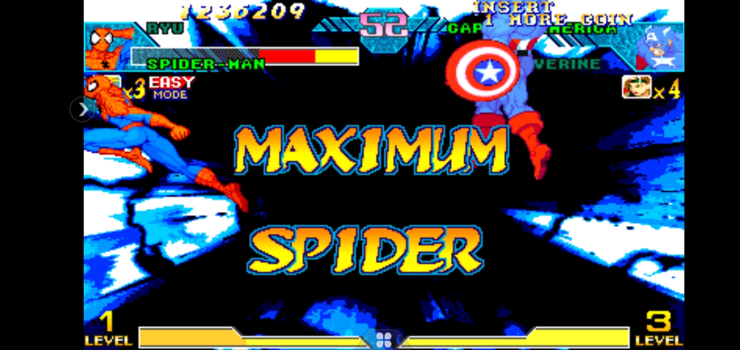 MarvelVsCapcom_Spiderman1