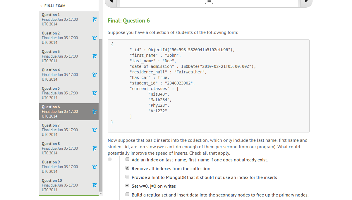 M101P Final Question 6 Submit1